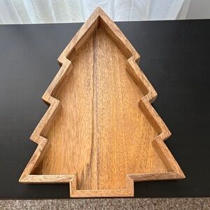 Kohl's Wooden Christmas Tree Tray